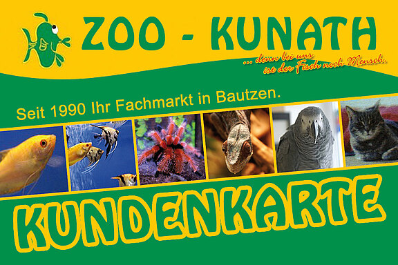 Kundenkarte Zoo Geschäft Kunath Bautzen Zoo Geschäft Kunath Bautzen